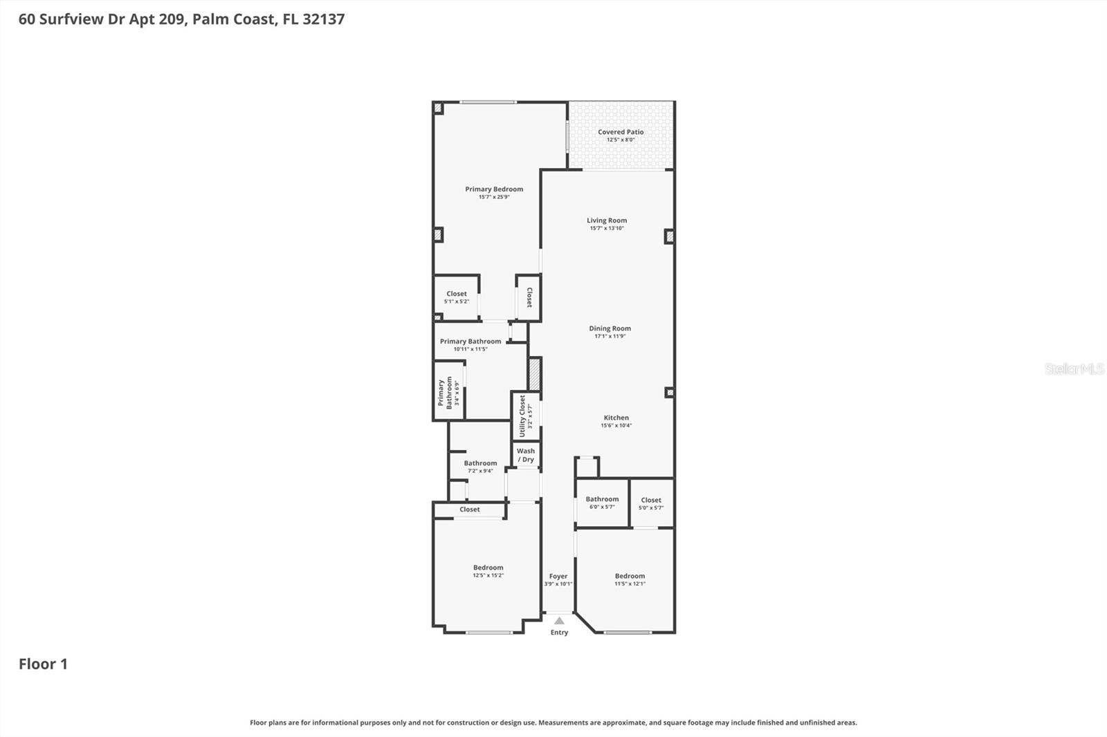 60 SURFVIEW DR #206, PALM COAST, FL — photo 25