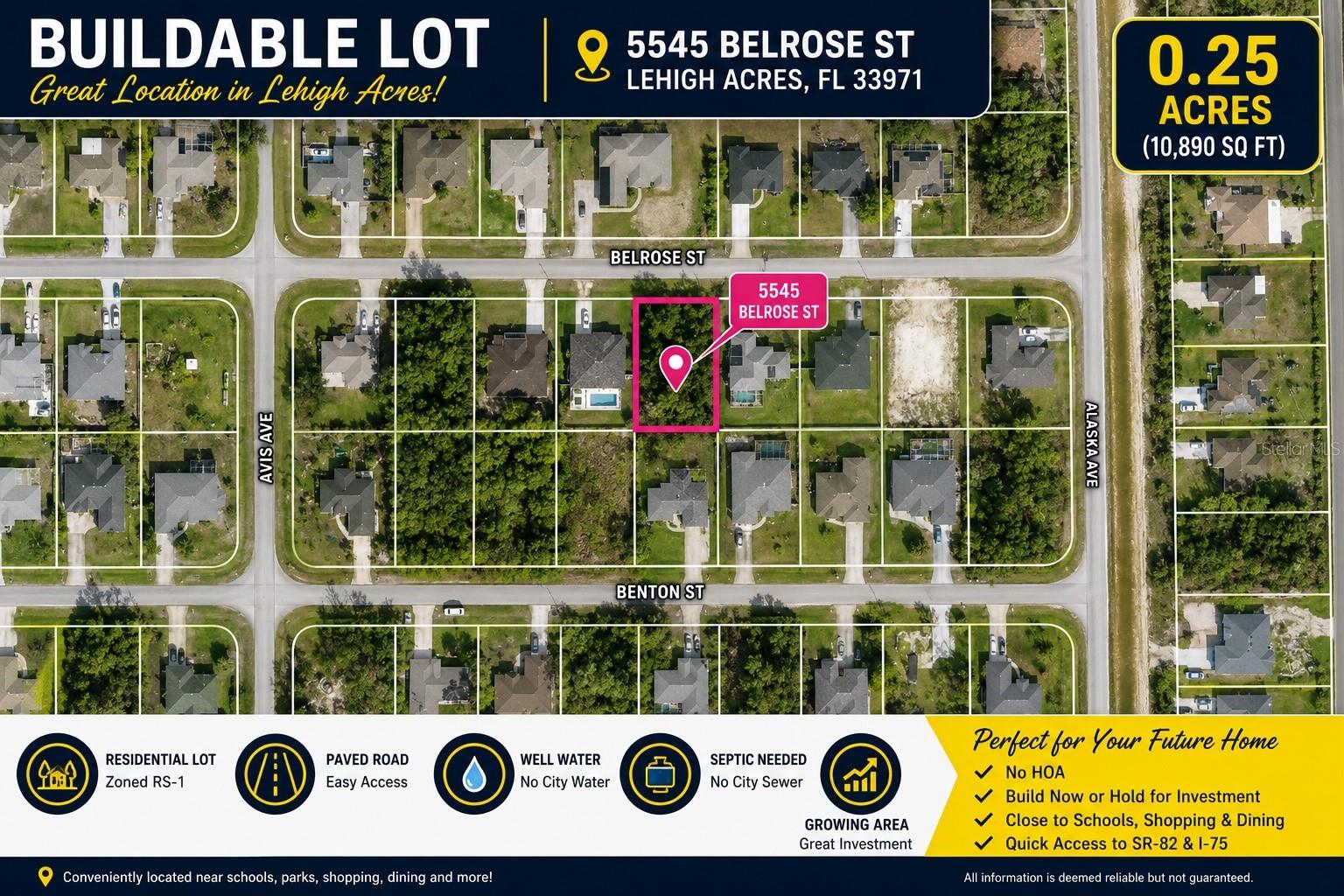 5545 BELROSE ST, LEHIGH ACRES, FL