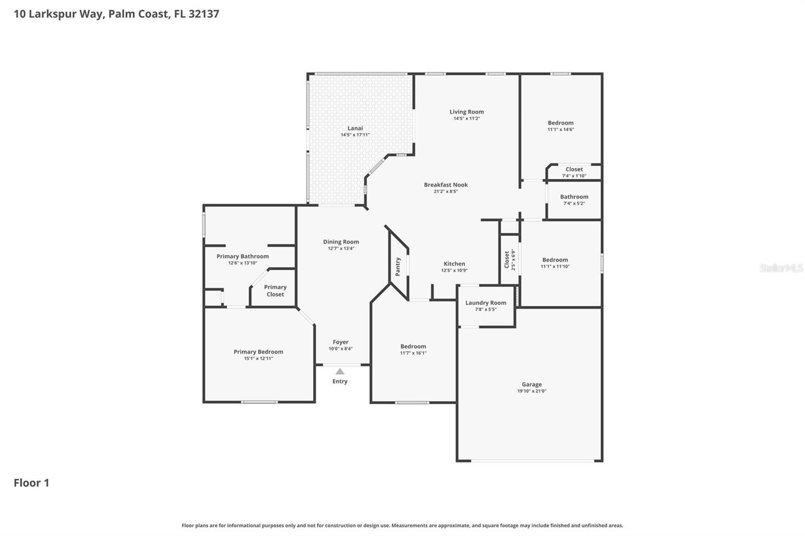 10 LARKSPUR WAY, PALM COAST, FL — photo 39