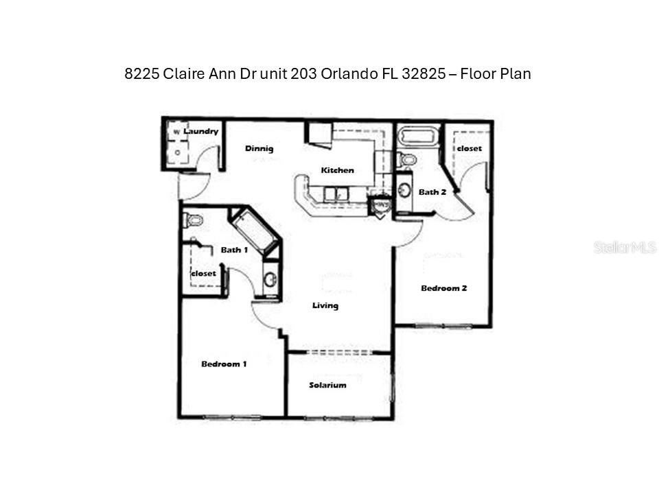 8225 CLAIRE ANN DR #203, ORLANDO, FL — photo 37