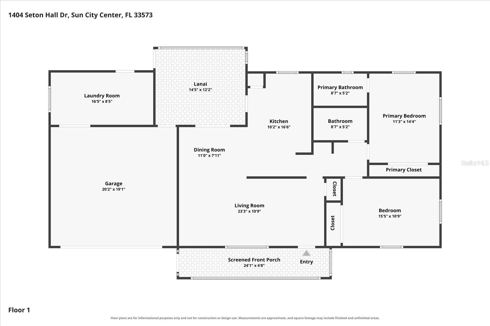 1404 SETON HALL DR, SUN CITY CENTER, FL — photo 10