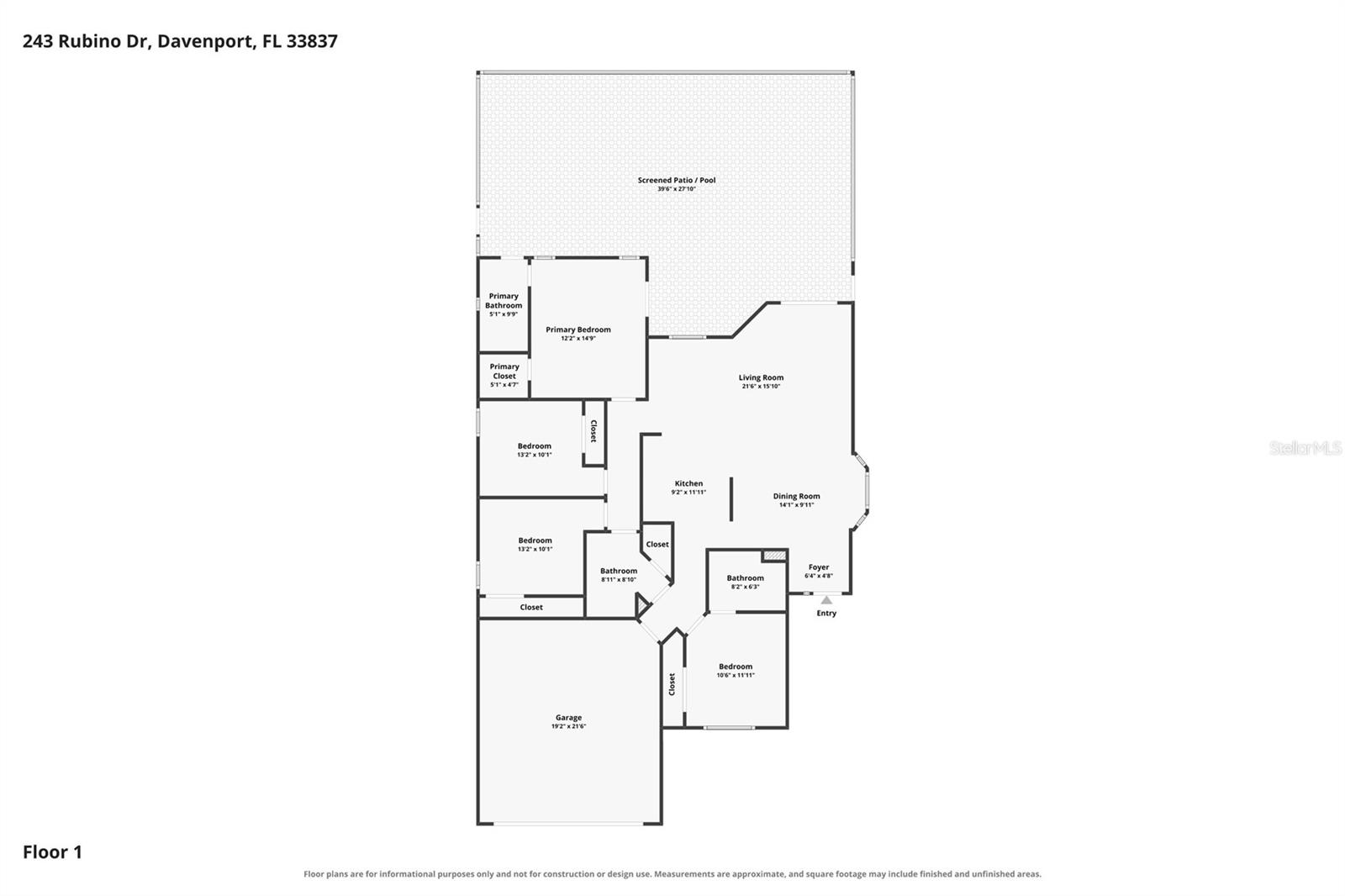 243 RUBINO DR, DAVENPORT, FL — photo 45