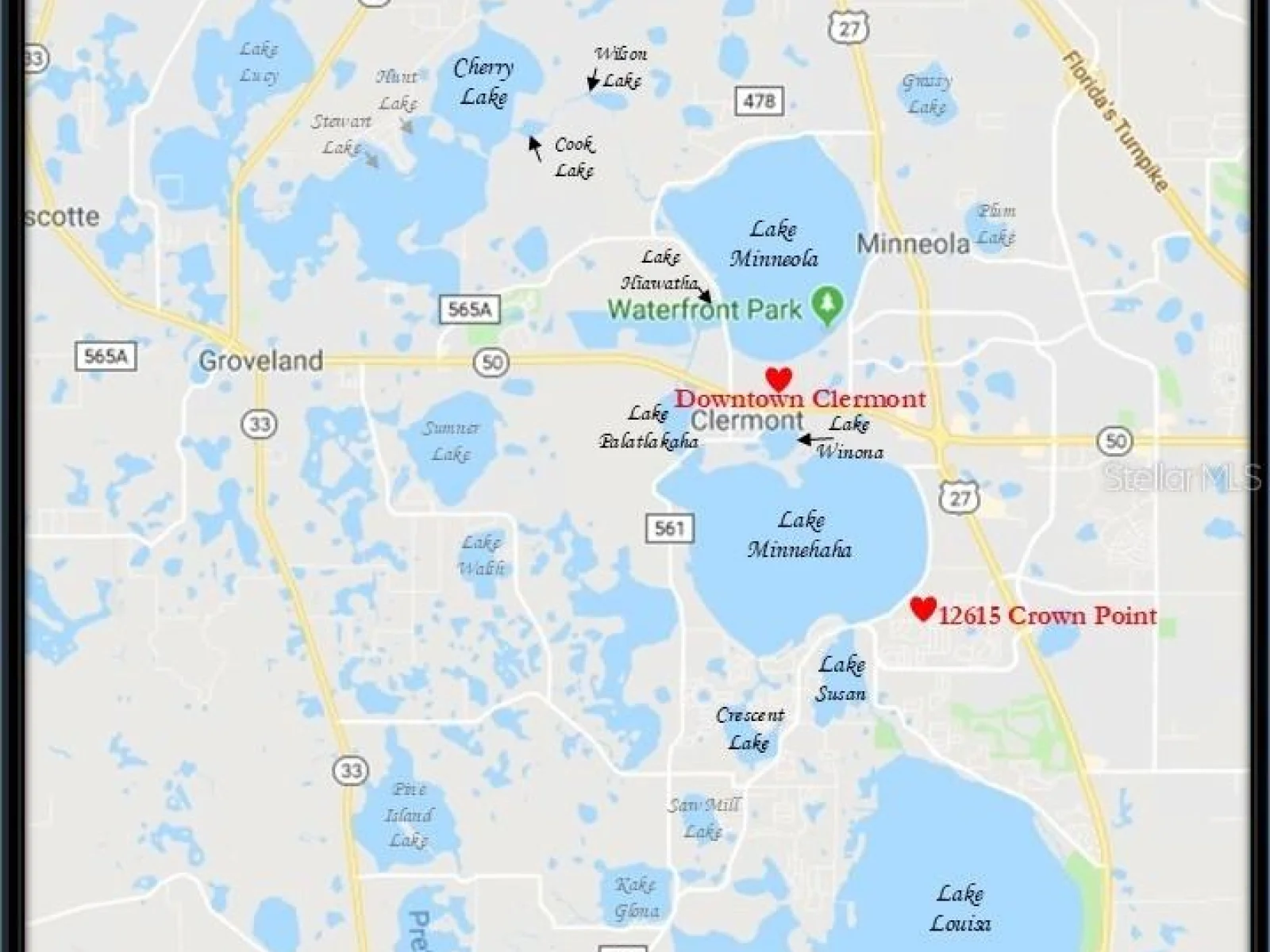12615 CROWN POINT CIR, CLERMONT, FL — photo 41